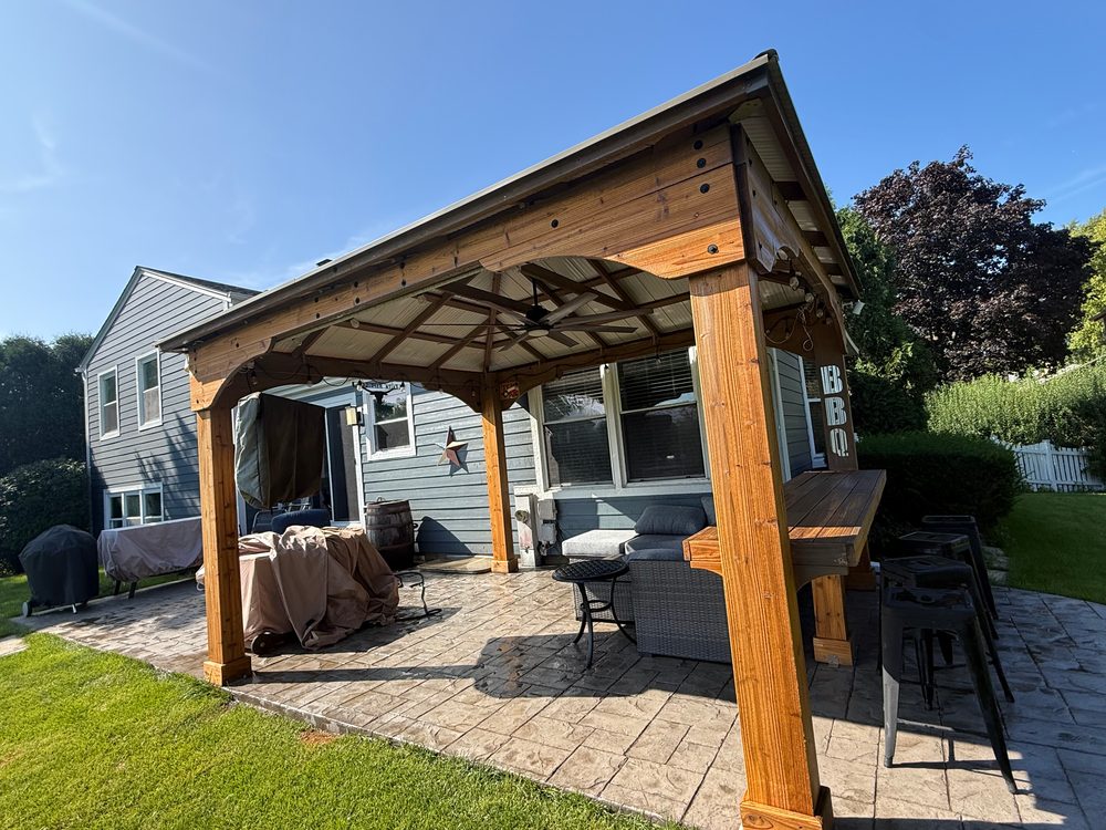 Cedar Backyard Pavilion