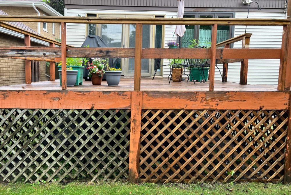 Before: Deck Restoration